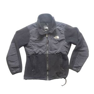 The North Face Jacket Womens Small Black Polartec Denali Fleece Full Zip Outdoor